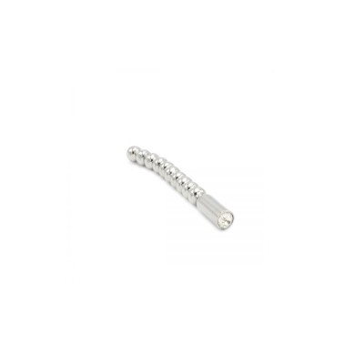 Dilatatore Uretrale Solid Penis Plug Beaded Curved 10 mm