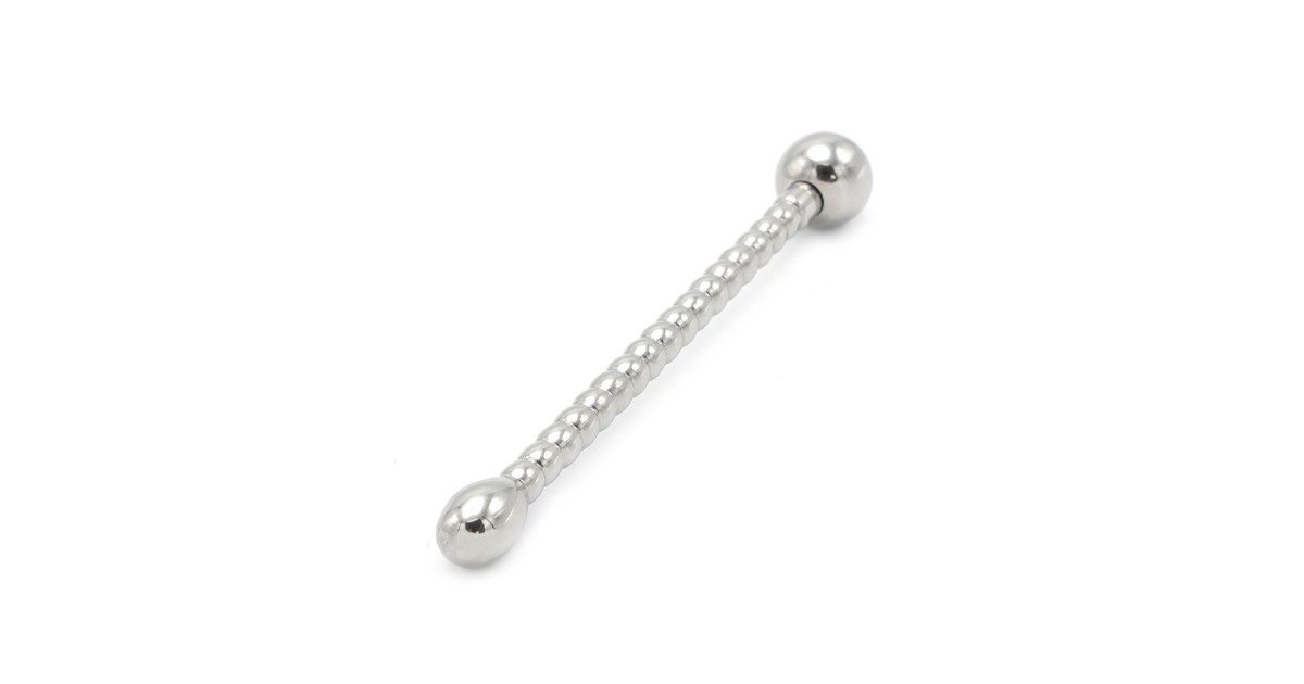 sonde uretra-Dilatatore Uretrale Solid Penis Plug Long Wand 10 mm-LaChatte.it