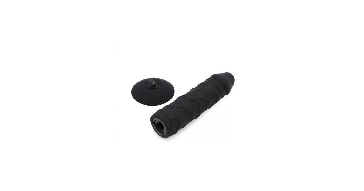 falli anali-Big Silicone Suction Dildo Con Ventosa Removibile-LaChatte.it