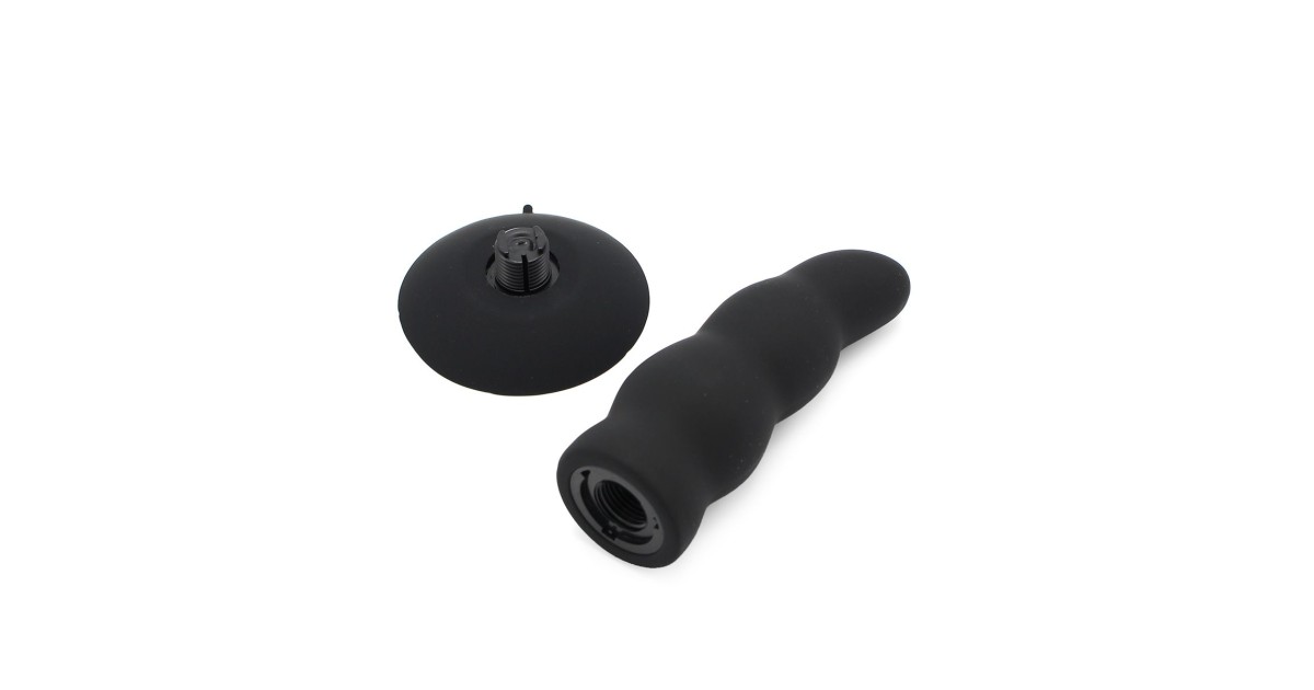 falli anali-Silicone Suction Dildo 7 Con Ventosa Removibile-LaChatte.it