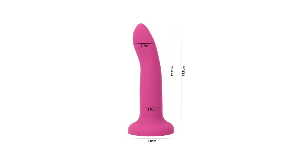falli design-Stylish Harness Dildo 13,5 cm - S-LaChatte.it