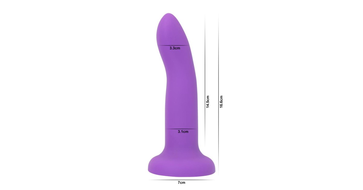 falli design-Stylish Harness Dildo 17 cm - M-LaChatte.it