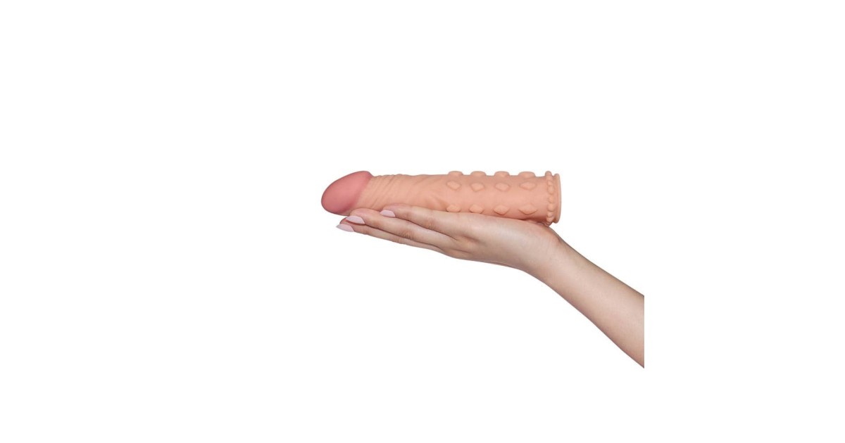 guaine sleeves estensori-Guaina e Prolunga Pene X2 17,5 cm-LaChatte.it