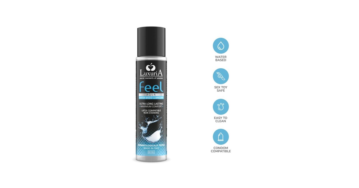  senza aroma-Luxuria Feel Aqua gel - 60 ml-LaChatte.it