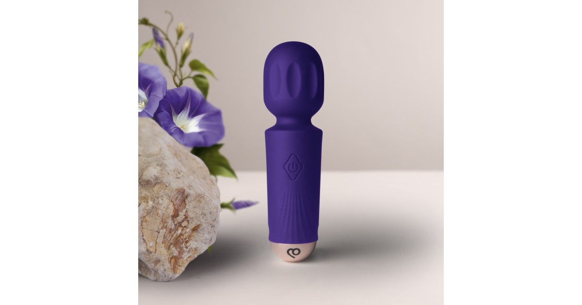 massaggiatori magic wand-Rechargeable Mini Wand - Violet Dream-LaChatte.it