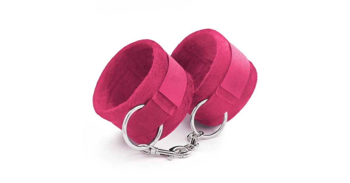 manette e cavigliere-Polsiere Bondage Tough Love Fuxia-LaChatte.it