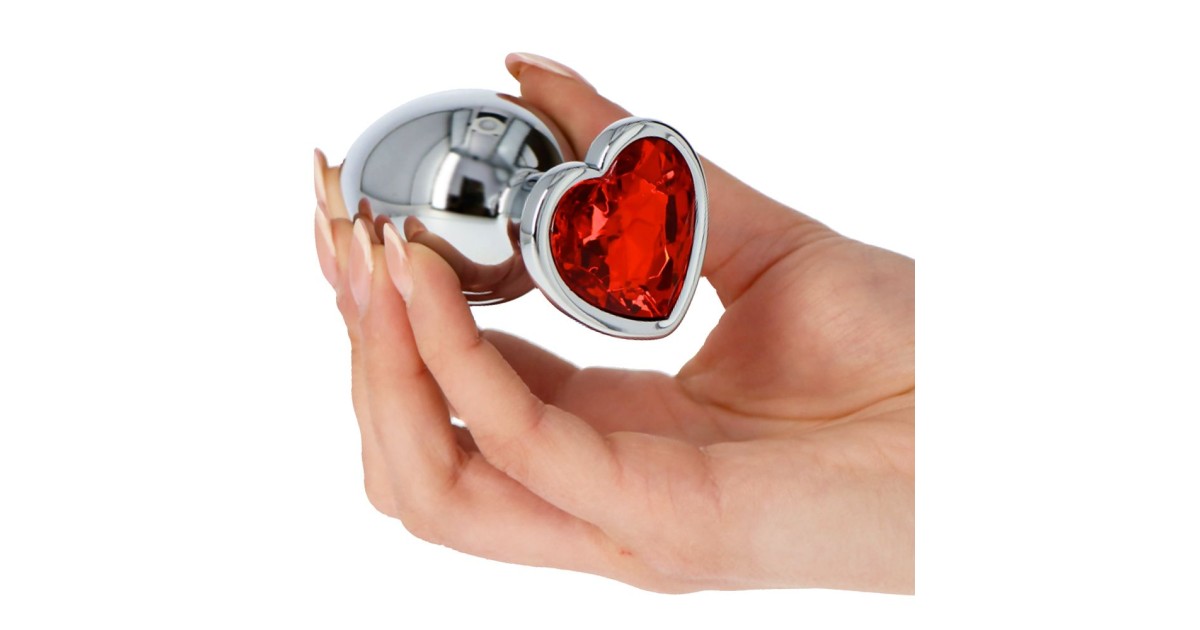 anal bijoux-Plug Anale Cuore L Rosso-LaChatte.it