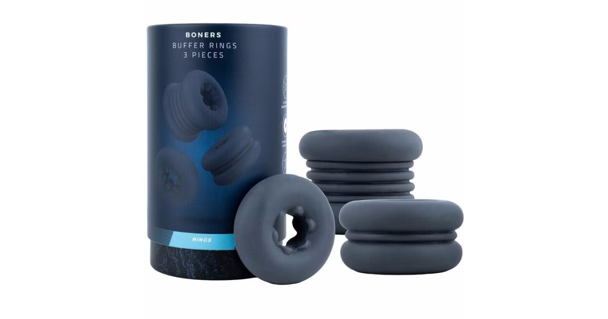 flessibili-Buffer Rings 3 Piaces-LaChatte.it