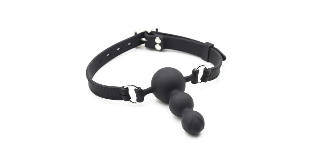morsi, ball gag-Mouth Gag Black-LaChatte.it