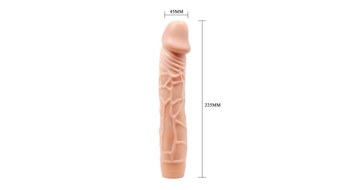vibratori realistici-Barbara Bob Realistic Multi-Speed Vibrator 8,8"-LaChatte.it