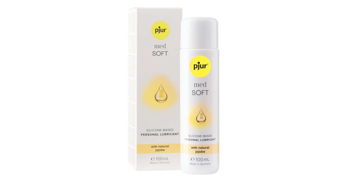lubrificanti a base siliconica-Pjur - Med Soft Glide 100 ml-LaChatte.it