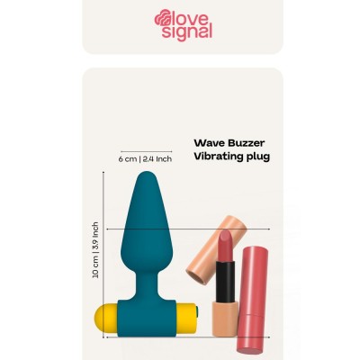 Stimolatore Anale Ricaricabile Wave Buzzer