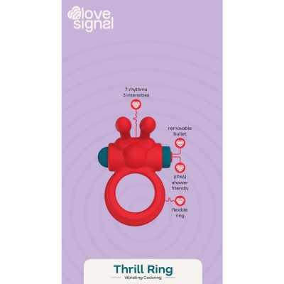 Thrill Ring Anello Pene Ricaricabile