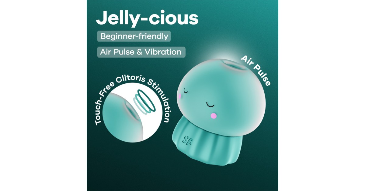 succhiaclitoride-Jelly-cious Verde-LaChatte.it