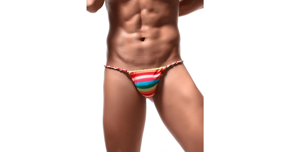 tanga perizomi boxer-Oh Yeah - Perizoma Multicolore-LaChatte.it