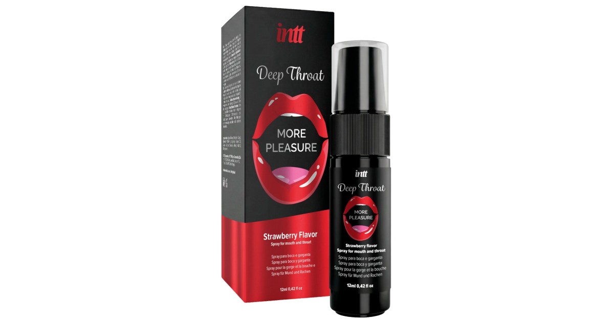 stimolanti commestibili-Deep Throat Fragola-LaChatte.it