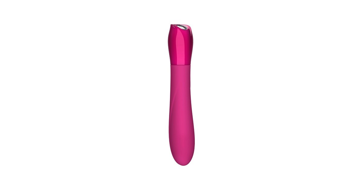 vibratori design-vibratore CERES ORIGINAL in silicone, 7 modalità di vibrazione, fucsia, 17,5cm x 3,5-LaChatte.it