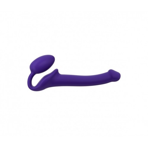 strapless strap-on-strapless strapon flessibile Strap-on me Silicone Bendable Strap-On viola - S-LaChatte.it