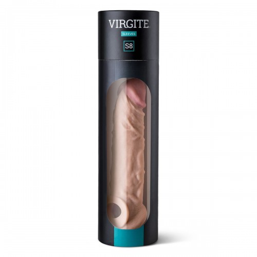guaine sleeves estensori-S8 Realistic Sleeve Flesh 19.8 cm-LaChatte.it