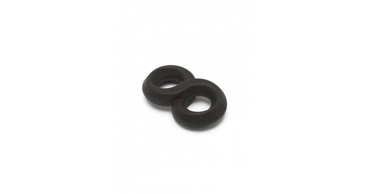  flessibili-Anello per il pene doppio forma 8 in morbidissimo silicone Jock-LaChatte.it
