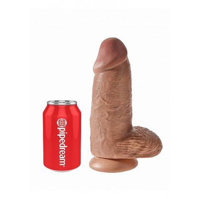 FALLO REALISTICO KING COCK CHUBBY Mulatto 23 x 7,6 cm