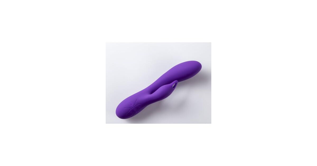 vibratori rabbit-Vibratore Rabbit V2 Viola-LaChatte.it