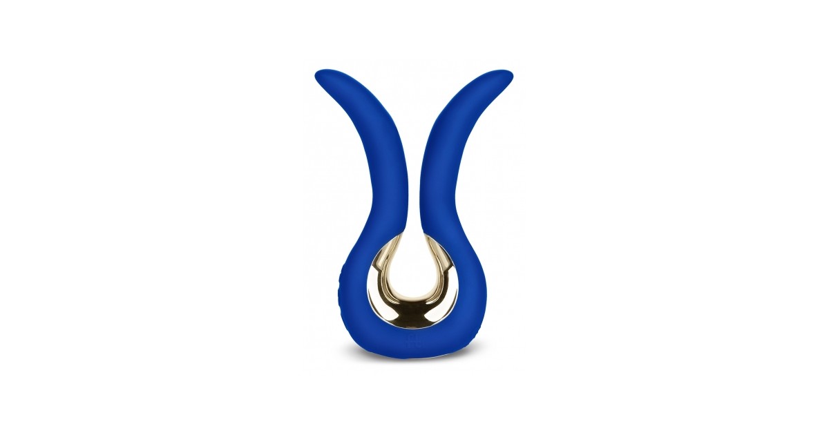 vibratori da utilizzare in coppia-Vibratore multitasking Gvibe Mini Royal Blue-LaChatte.it