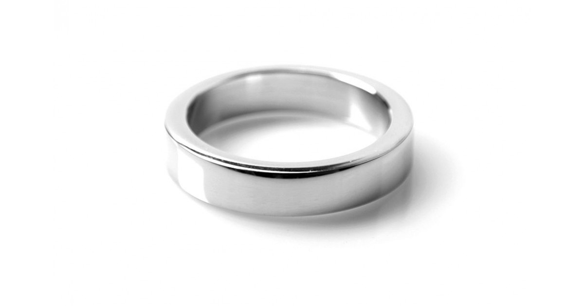  in metallo-Cockring 4mm x 12mm - 52.5 mm-LaChatte.it