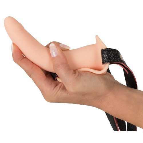strap-on VIBRANTI-Strapon vibrante ricaricabile in silicone per pegging-LaChatte.it