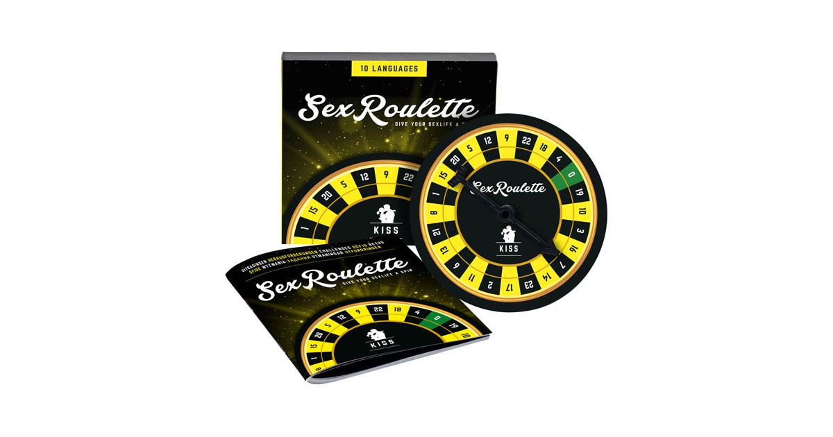 giochi da tavolo-Sex Roulette Kiss 10 Lingue-LaChatte.it