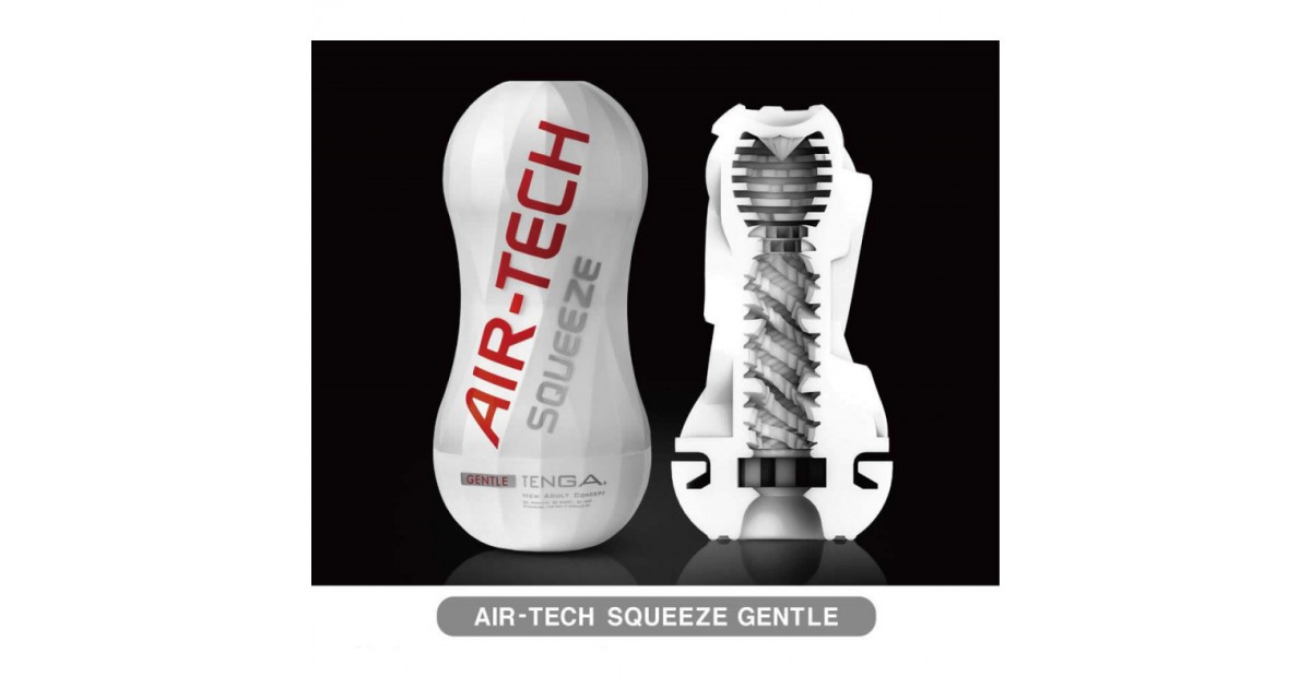 Masturbatore con risucchio Tenga - Air-Tech Squeeze Gentle