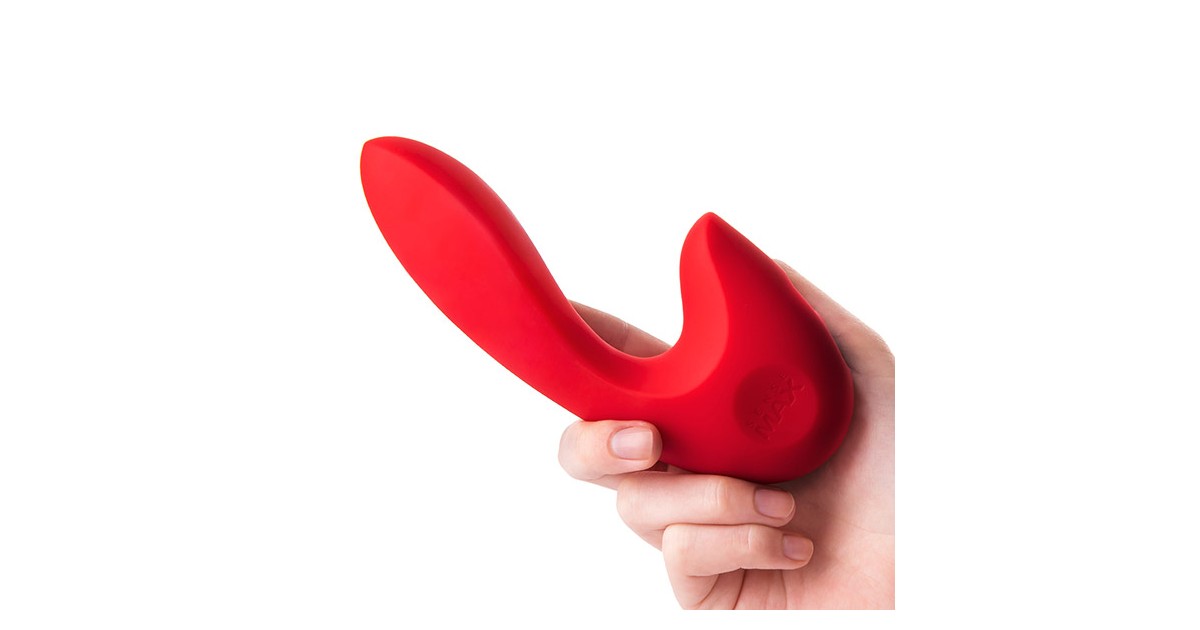 vibratori punto G-Vibratore in silicone con funzione riscaldante Sense Vibe Warm Red-LaChatte.it