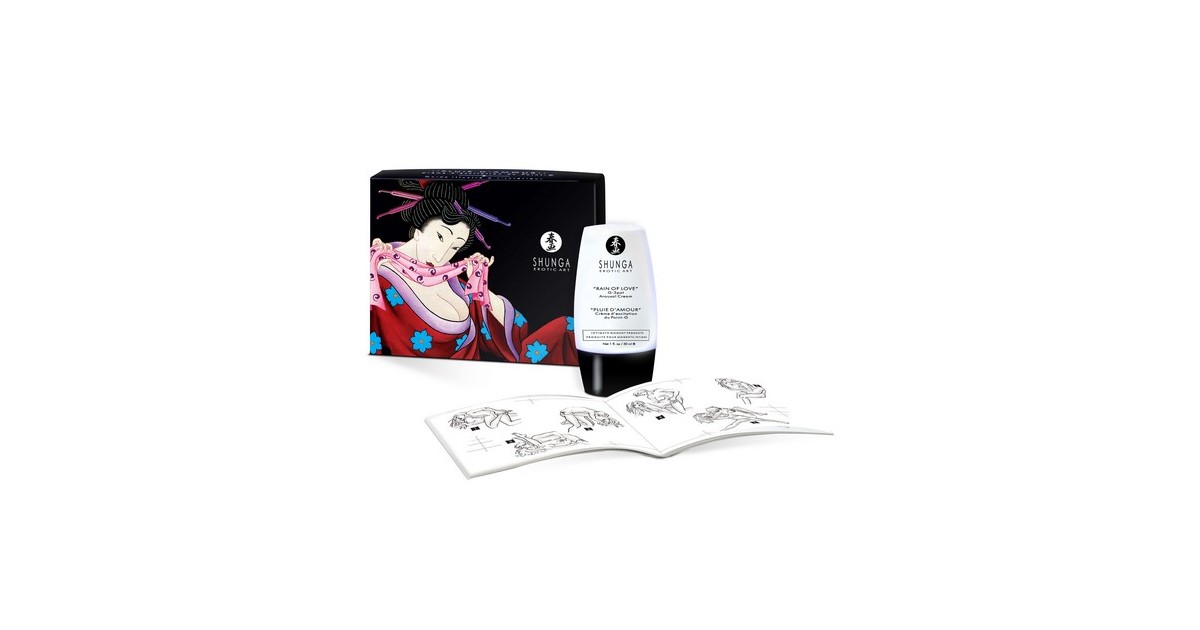 stimolanti per zone erogene-Crema per la stimolazione del punto G Shunga Rain of love 30 ML-LaChatte.it