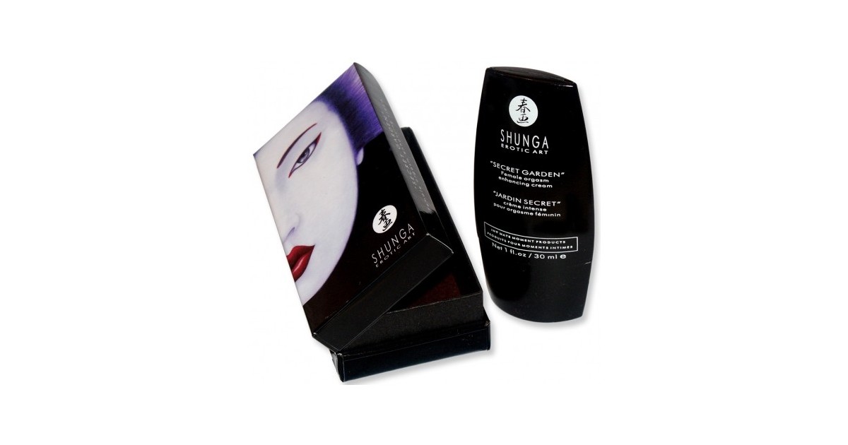 stimolanti per zone erogene-Crema stimolante femminile Shunga secret garden 30 ml-LaChatte.it