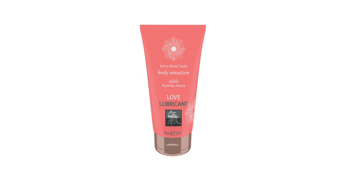  aromatizzati-Love Lubricant lubrificante gusto ciliegia 75 ml-LaChatte.it