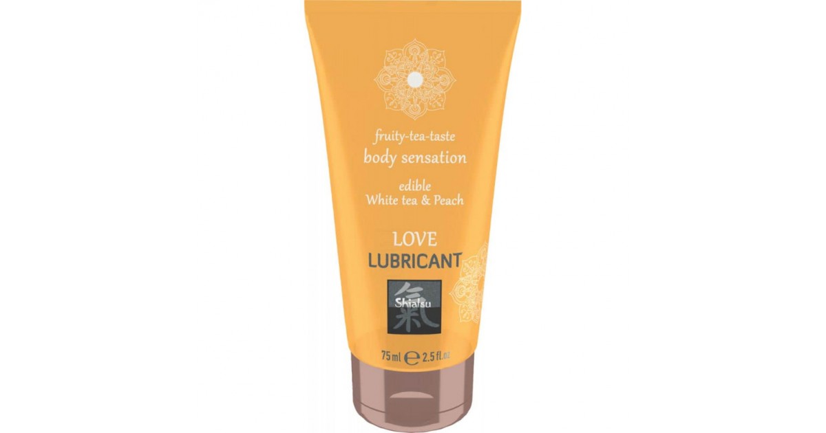 Love Lubricant lubrificante gusto tè bianco e pesca 75 ml
