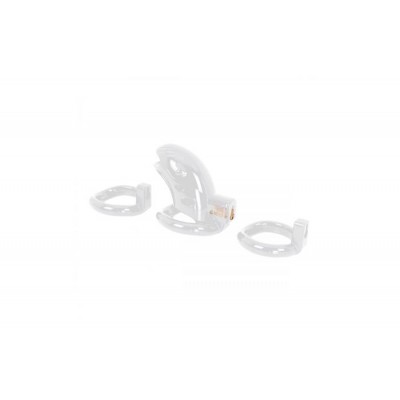 Plastic Chastity Cage Trasparente