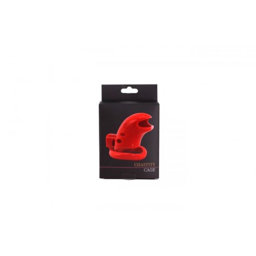 cinture di castità-Plastic Chastity Cage Trasparente-LaChatte.it