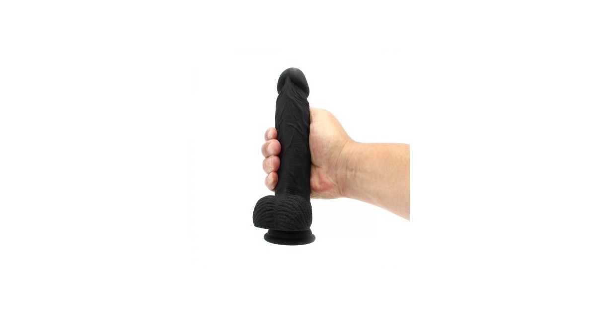 falli realistici-Kiotos COX Black 042 Silicone-LaChatte.it