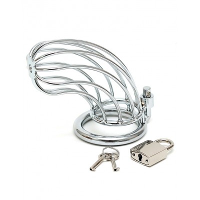 Male Chastity Device with Padlock