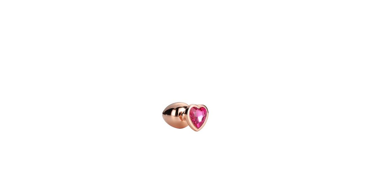 anal bijoux-PLUG GLEAMING LOVE DORATO L-LaChatte.it