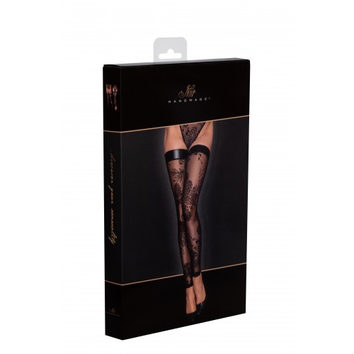 abbigliamento BDSM donna-F243 Tulle Stockings-LaChatte.it