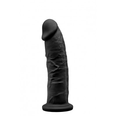 Fallo Realistico Silicone Dual SilexD 7,5 Nero