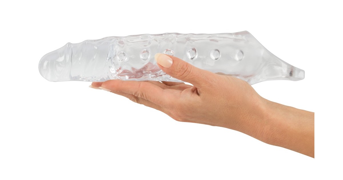 guaine sleeves estensori-Crystal Penis Sleeve-LaChatte.it