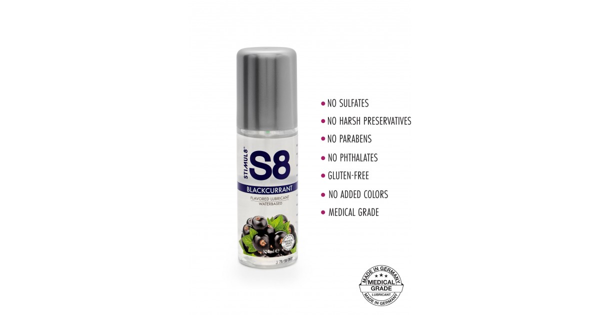  aromatizzati-S8 WB Flavored Lube Ribes Nero 125ml-LaChatte.it