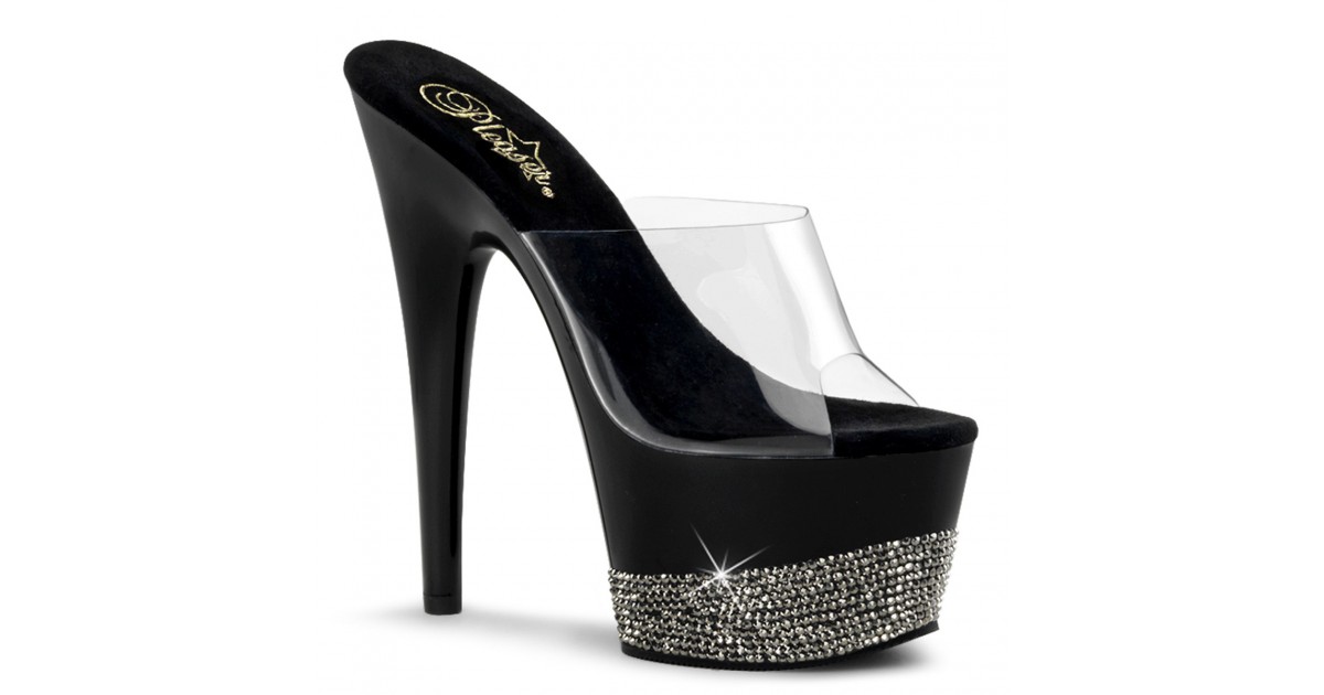 taglia 39-Adore 701 Nere con Strass-LaChatte.it