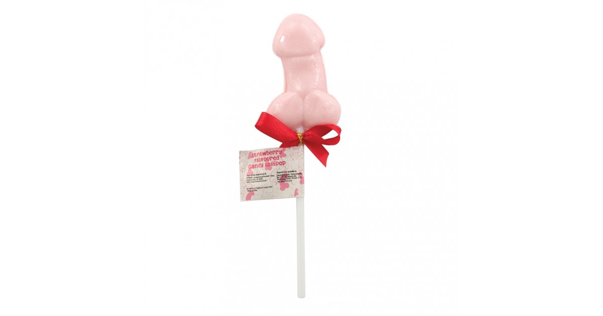 caramelle e intimo commestibile-lecca lecca a forma di pene 35 grammi-LaChatte.it