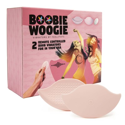 Boobie Woogie Remote Controlled Boob Vibrators