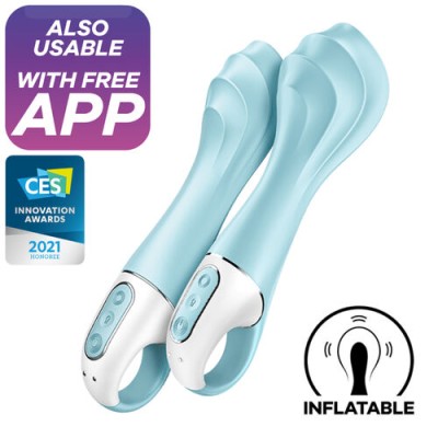 Air Pump Vibrator 5+ Blue