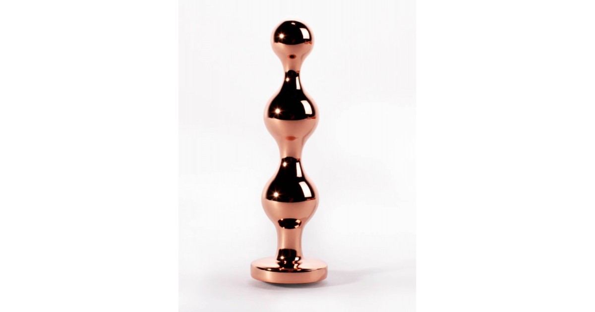  non vibranti-X-Men Secret Shine Booty Call Metal Butt Plug with Gem Gold M-LaChatte.it